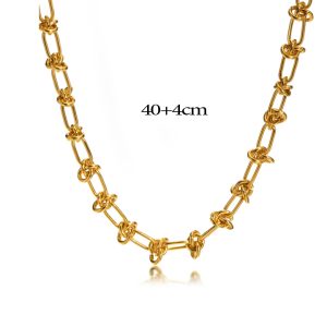 TN609 Dây chuyền nữ titan kiểu nút thắt phong cách cá tính
