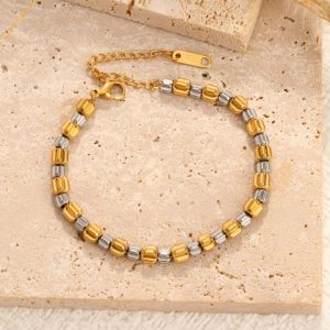 TA092 Lắc tay nữ bi titan chạm bánh răng
