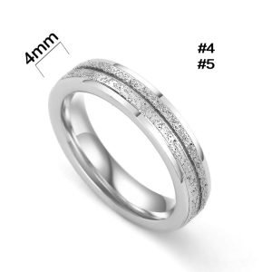 TC334 Nhẫn titan phun cát cực xinh (Size 4-5)