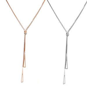 TN106 Dây chuyền titan tam giác cách điệu