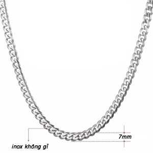 DN162 Dây chuyền nam Titan kiểu lật 7ly