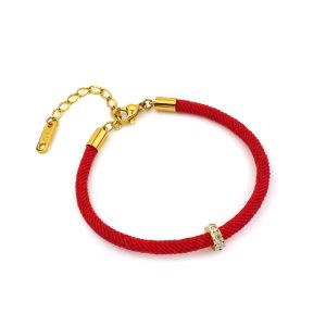 TA030 Lắc tay chỉ đỏ may mắn