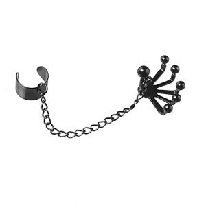 BT291 Bông tai nữ inox màu đen độc đẹp thời trang Hàn Quốc